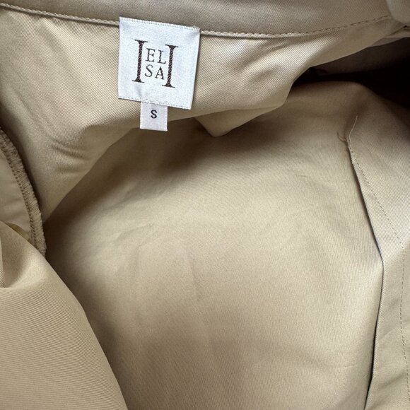 Helsa Women's Natural The Short Trench Jumpsuit - Picture 14 of 14